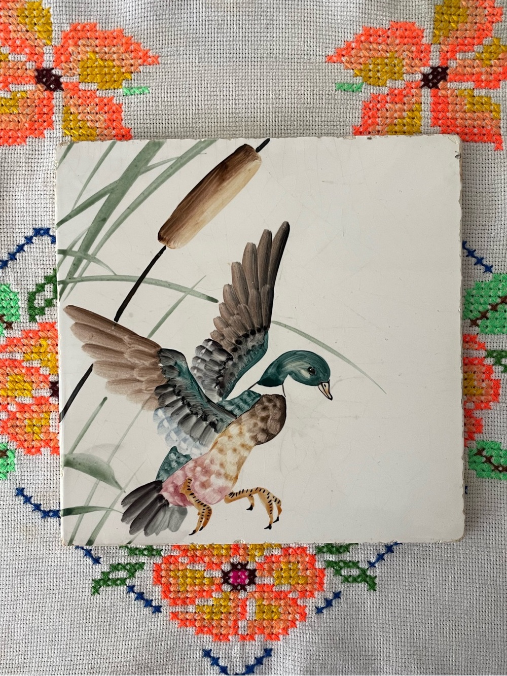 Vintage Duck Tile